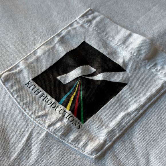 Kith Productions White Graphic Long Sleeve Shirt - Picture 3 of 4